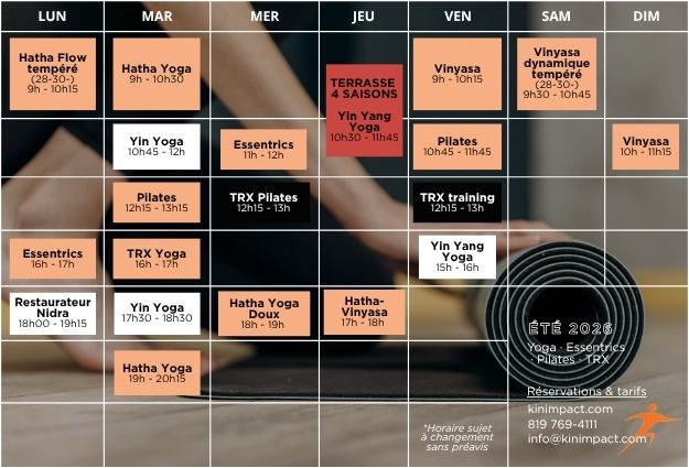horaires kin v2